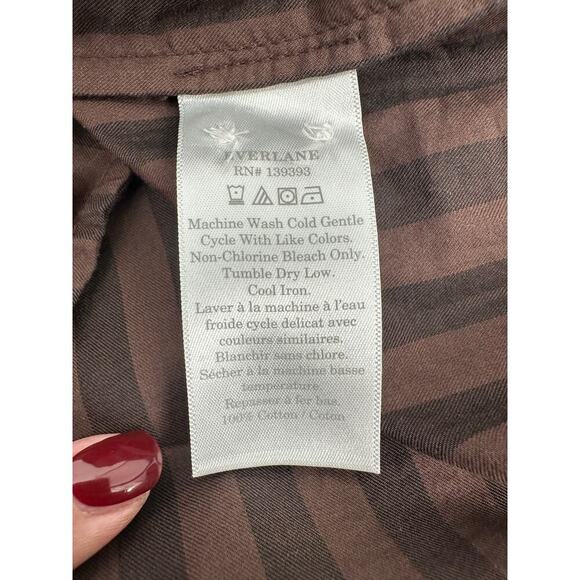 EVERLANE The Silky Cotton Balloon Sleeve Top - Picture 9 of 10